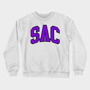 SAC simple text Crewneck Sweatshirt